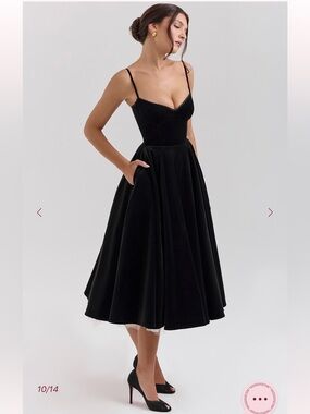 drop waist white dress midi Ella White Plunge-Neck Midi Dress With Drop-Waist – Club L London